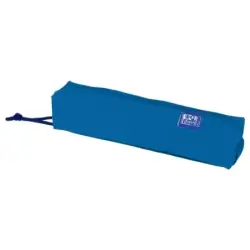Oxford Kangoo Live and Go Estuche Cuadrado Compacto - Goma Elastica para Cuadernos - 22x4x4cm - Color Azul Marino | Ahorro Impri
