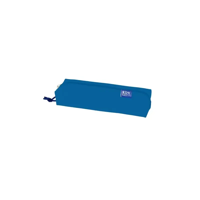 Oxford Kangoo Live and Go Estuche Rectangular Mediano - Goma Elastica para Cuadernos - Color Azul Marino | Ahorro Imprimiendo
