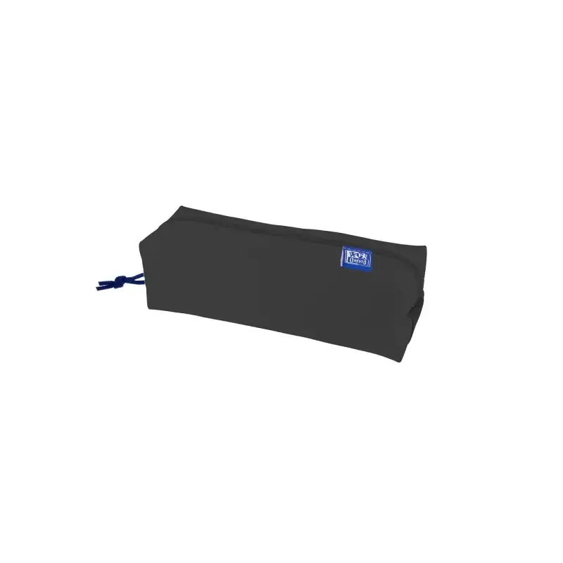 Oxford Kangoo Live and Go Estuche Cuadrado Grande - Goma Elastica para Cuadernos - Color Negro | Ahorro Imprimiendo