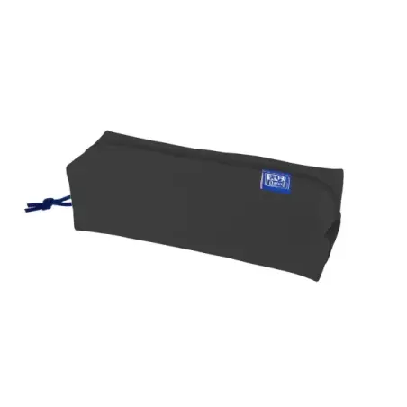 Oxford Kangoo Live and Go Estuche Cuadrado Grande - Goma Elastica para Cuadernos - Color Negro | Ahorro Imprimiendo