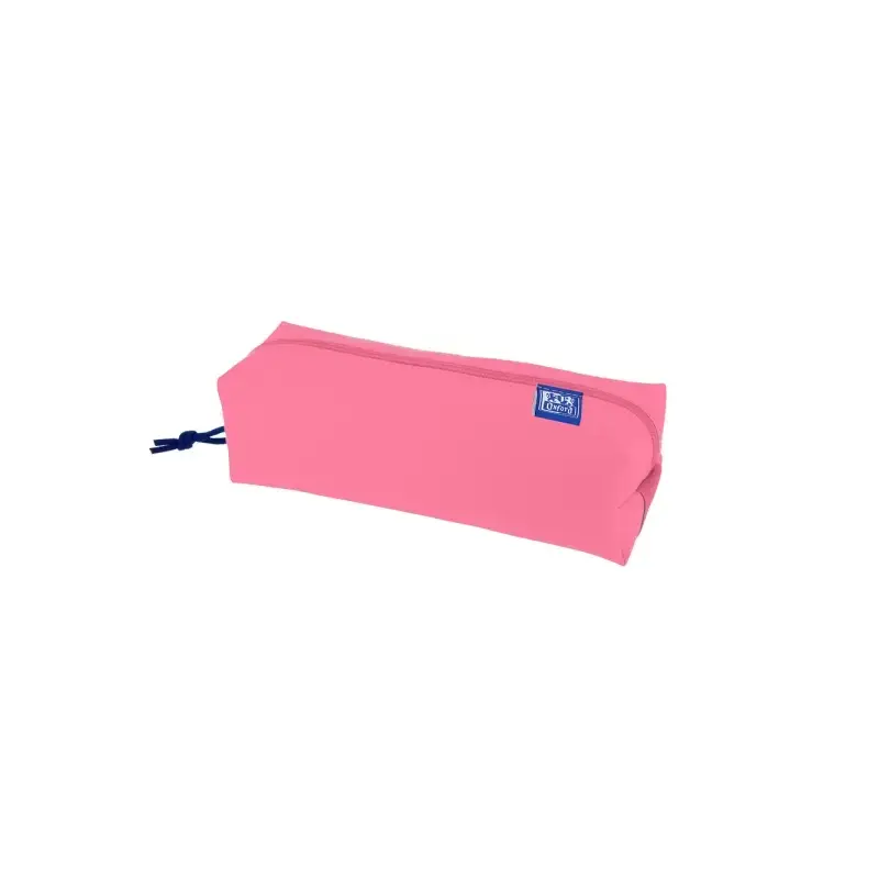 Oxford Kangoo Live and Go Estuche Cuadrado Grande - Goma Elastica para Cuadernos - Color Sandia | Ahorro Imprimiendo