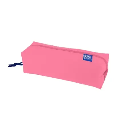 Oxford Kangoo Live and Go Estuche Cuadrado Grande - Goma Elastica para Cuadernos - Color Sandia | Ahorro Imprimiendo