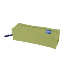 Oxford Kangoo Live and Go Estuche Cuadrado Grande - Goma Elastica para Cuadernos - Color Verde | Ahorro Imprimiendo