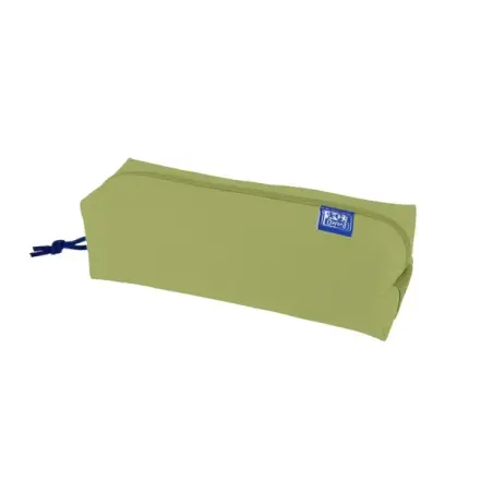 Oxford Kangoo Live and Go Estuche Cuadrado Grande - Goma Elastica para Cuadernos - Color Verde | Ahorro Imprimiendo