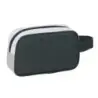 Safta Real Madrid Neceser de 2L Portatodo - Asa de Mano - Cierre de Cremallera - 22x13.5x8cm - Color Blanco y Negro | Ahorro Imp