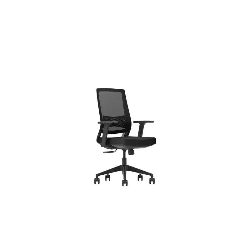 Cromad Gama Senior SE2000 Silla de Oficina - Piston de Gas de Grado 4 - Soporte Lumbar - Respaldo de Malla - Reposabrazos Fijos