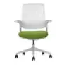 Cromad Senior SE1800 Silla de Oficina - Altura Ajustable con Elevador de Gas de Grado 4 - Respaldo de Material Antibacteriano El
