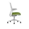 Cromad Senior SE1800 Silla de Oficina - Altura Ajustable con Elevador de Gas de Grado 4 - Respaldo de Material Antibacteriano El