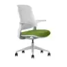 Cromad Senior SE1800 Silla de Oficina - Altura Ajustable con Elevador de Gas de Grado 4 - Respaldo de Material Antibacteriano El