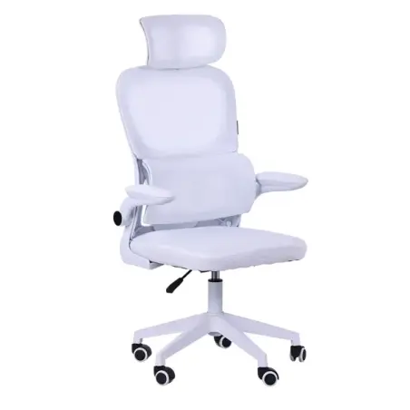 Mars Gaming MGC-ERGOPRO Silla de Oficina Ergonomica - Reposacabezas, Soporte Lumbar y Reposabrazos Ajustable - Malla Transpirabl