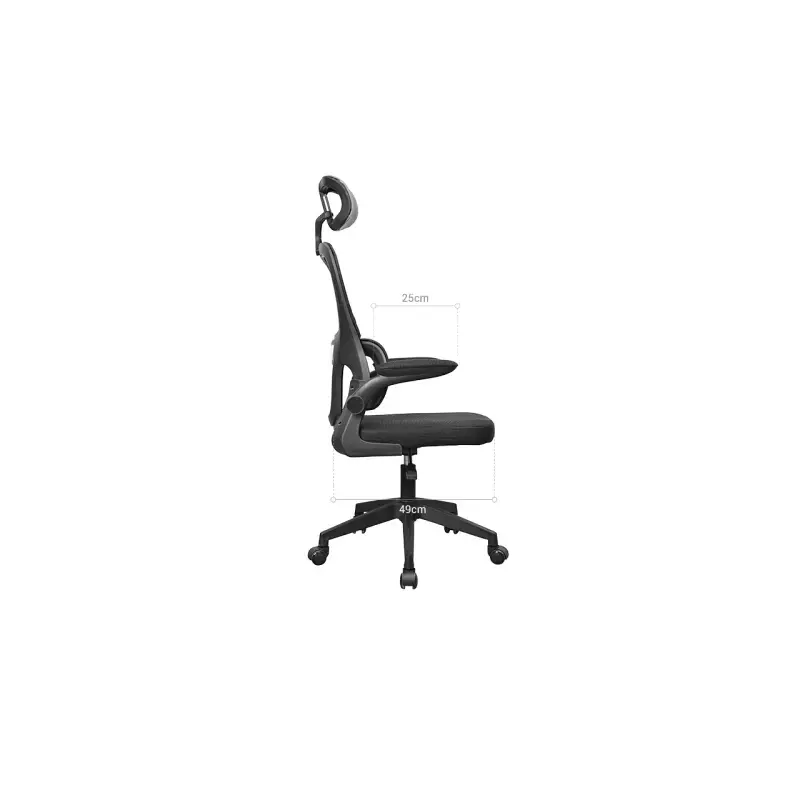 Mars Gaming MGC-ERGOPRO Silla de Oficina Ergonomica - Reposacabezas, Soporte Lumbar y Reposabrazos Ajustable - Malla Transpirabl
