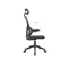 Mars Gaming MGC-ERGOPRO Silla de Oficina Ergonomica - Reposacabezas, Soporte Lumbar y Reposabrazos Ajustable - Malla Transpirabl