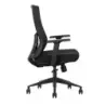 Cromad Senior SE6000 Silla de Oficina - Altura Ajustable con Elevador de Gas de Grado 4 - Soporte Lumbar Ajustable - Respaldo de