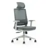 Cromad Gama Senior SE3000 Silla de Oficina - Piston de Gas de Grado 4 - Soporte Lumbar y Cervical - Respaldo de Malla - Reposabr