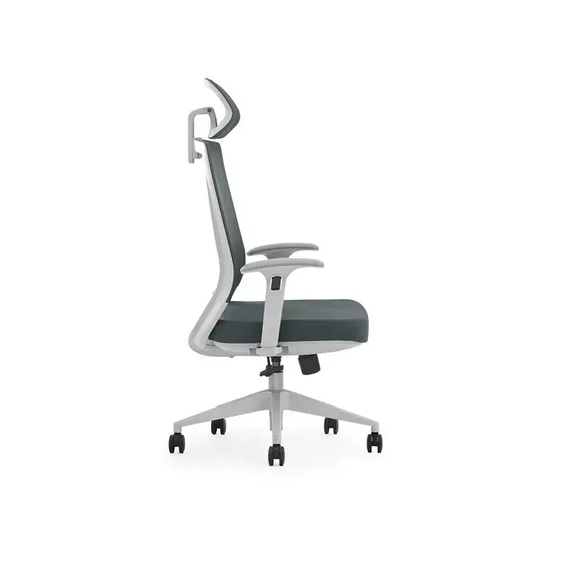 Cromad Gama Senior SE3000 Silla de Oficina - Piston de Gas de Grado 4 - Soporte Lumbar y Cervical - Respaldo de Malla - Reposabr