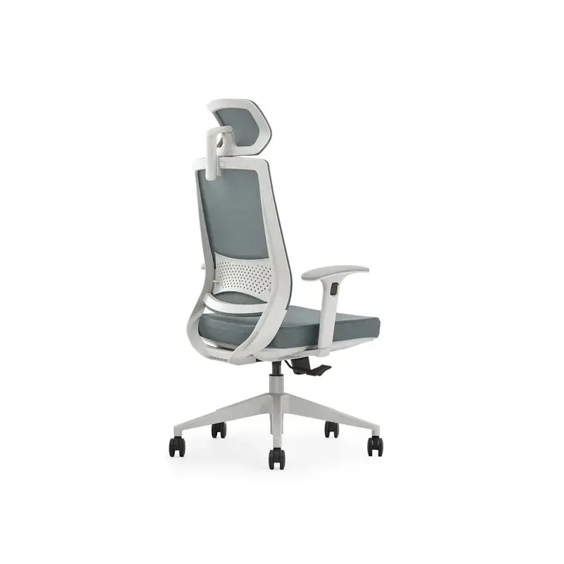 Cromad Gama Senior SE3000 Silla de Oficina - Piston de Gas de Grado 4 - Soporte Lumbar y Cervical - Respaldo de Malla - Reposabr