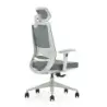 Cromad Gama Senior SE3000 Silla de Oficina - Piston de Gas de Grado 4 - Soporte Lumbar y Cervical - Respaldo de Malla - Reposabr