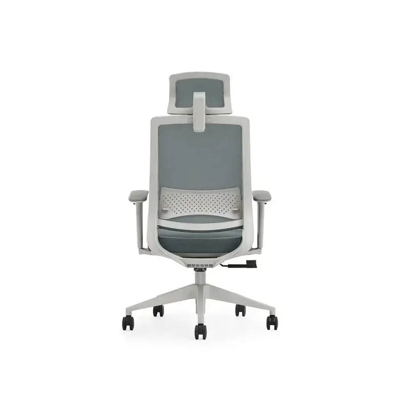 Cromad Gama Senior SE3000 Silla de Oficina - Piston de Gas de Grado 4 - Soporte Lumbar y Cervical - Respaldo de Malla - Reposabr