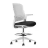 Cromad Elevare Pro Silla de Oficina - Elevador de Gas - Respaldo Ergonomico - Inclinacion Ajustable - Resistencia Extrema al Des