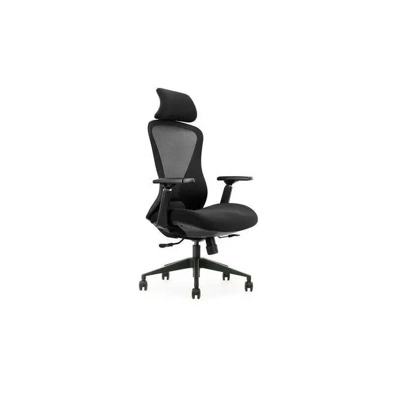 Cromad Gama Senior SE5000 Silla de Oficina - Piston de Gas de Grado 4 - Soportes Lumbar y Cervical Ajustables - Respaldo de Mall
