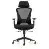 Cromad Gama Senior SE5000 Silla de Oficina - Piston de Gas de Grado 4 - Soportes Lumbar y Cervical Ajustables - Respaldo de Mall