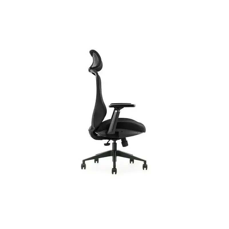 Cromad Gama Senior SE5000 Silla de Oficina - Piston de Gas de Grado 4 - Soportes Lumbar y Cervical Ajustables - Respaldo de Mall