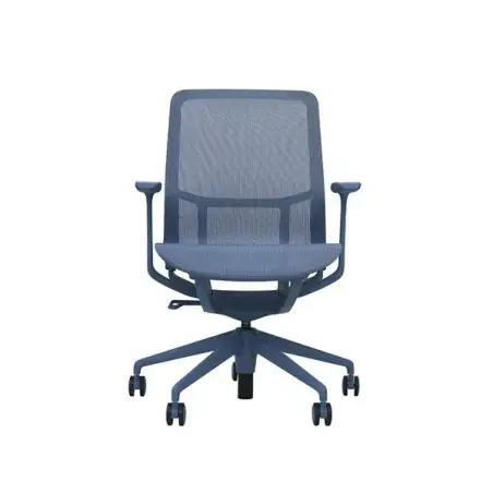 Cromad Gama Sense Elegance Silla de Oficina - Piston de Gas de Grado 4 - Respaldo Ergonomico - Malla Elastica 3D Transpirable -