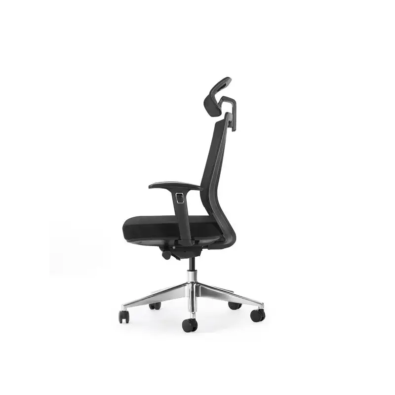 Cromad Senior SE1600 Silla de Oficina - Altura Ajustable con Elevador de Gas de Grado 4 - Soporte Lumbar y Reposacabezas Ajustab