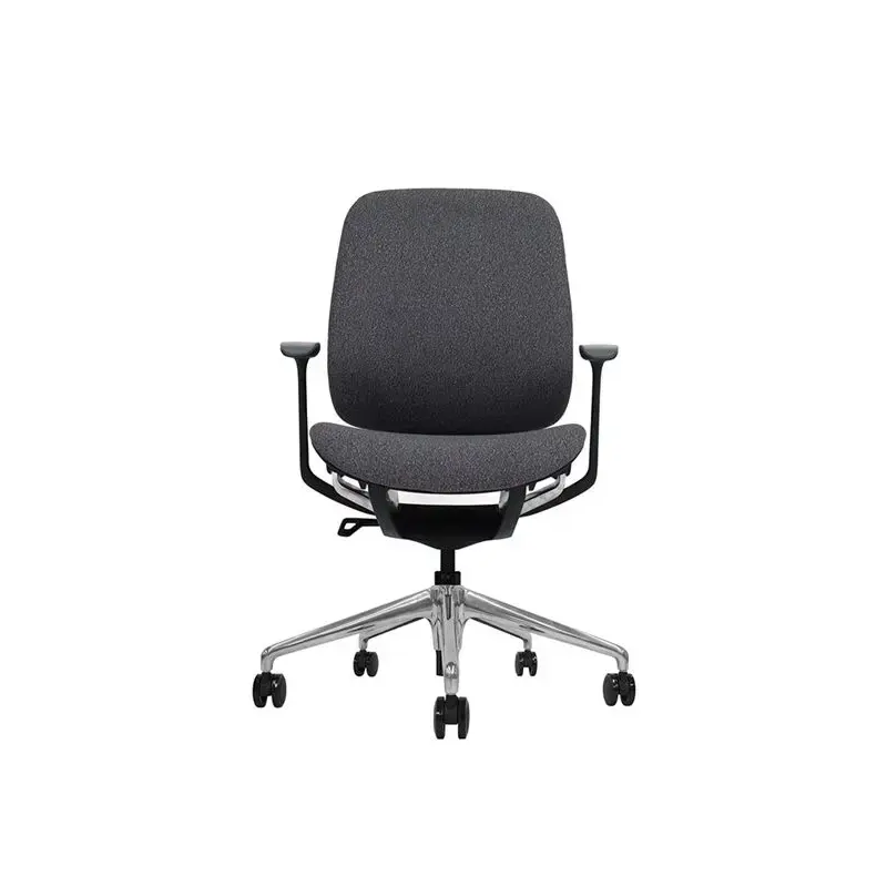 Cromad Zenith Collection Silla de Oficina - Piston de Gas de Grado 4 - Respaldo Ergonomico - Reposabrazos Ajustables - Color Neg