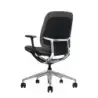 Cromad Zenith Collection Silla de Oficina - Piston de Gas de Grado 4 - Respaldo Ergonomico - Reposabrazos Ajustables - Color Neg