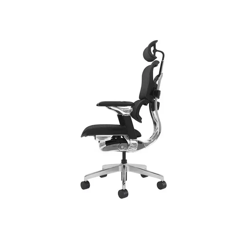 Cromad Aeris Supreme Silla de Oficina - Piston de Gas de Grado 4 - Soporte Lumbar Dividido con Ajuste de Tension - Reposacabezas