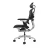 Cromad Aeris Supreme Silla de Oficina - Piston de Gas de Grado 4 - Soporte Lumbar Dividido con Ajuste de Tension - Reposacabezas