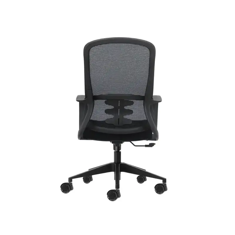 Oqonos Cherg 006 Silla de Oficina Ergonomica con Respaldo de Malla Transpirable, Piston de Gas Clase 4, Soporte Lumbar, Reposabr