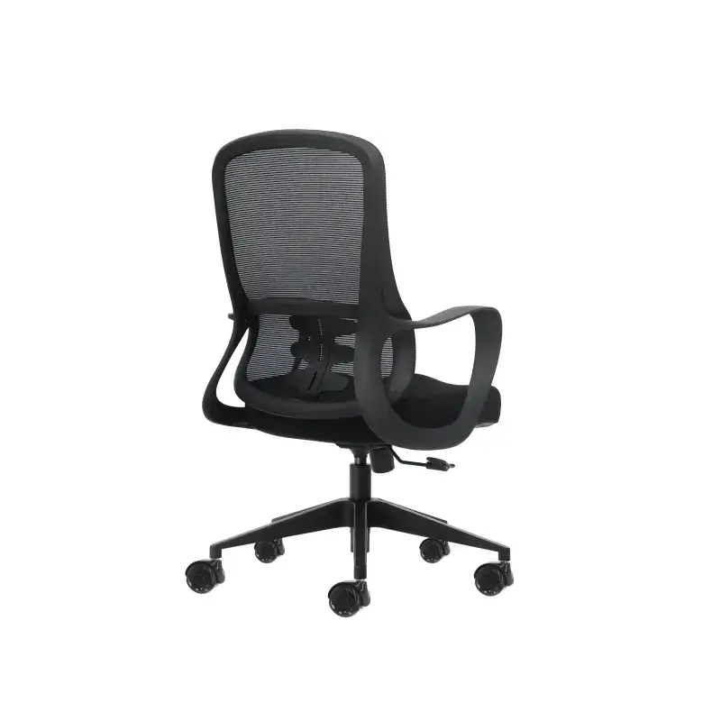 Oqonos Cherg 006 Silla de Oficina Ergonomica con Respaldo de Malla Transpirable, Piston de Gas Clase 4, Soporte Lumbar, Reposabr