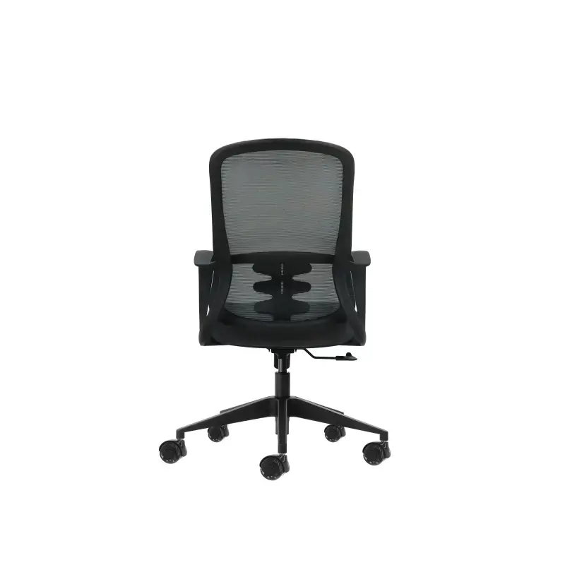 Oqonos Cherg 007 Silla de Oficina Ergonomica con Respaldo de Malla Transpirable, Piston de Gas Clase 4, Soporte Lumbar, Reposabr