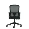 Oqonos Cherg 007 Silla de Oficina Ergonomica con Respaldo de Malla Transpirable, Piston de Gas Clase 4, Soporte Lumbar, Reposabr
