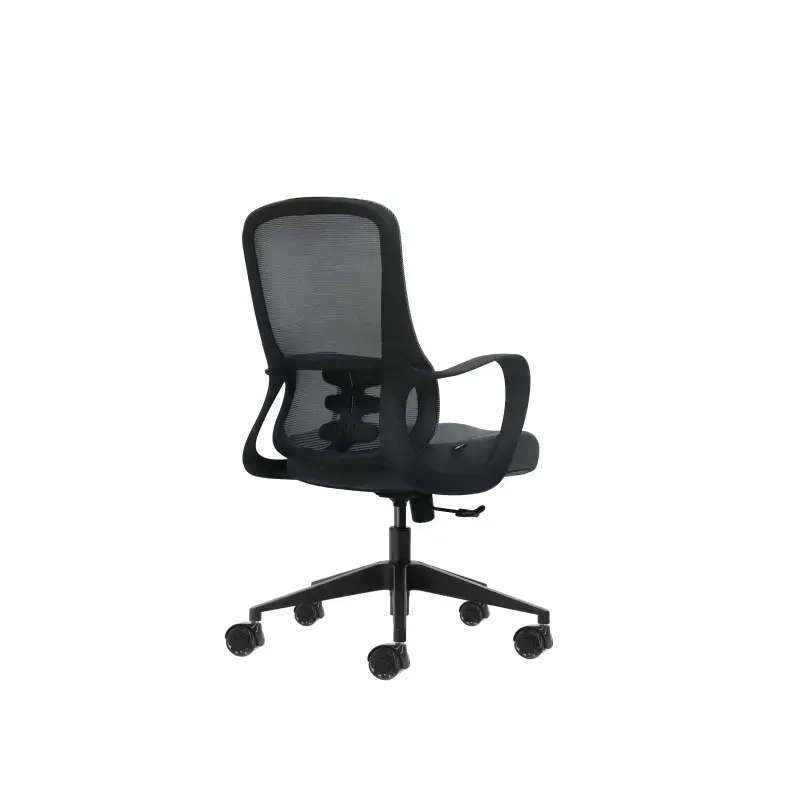 Oqonos Cherg 007 Silla de Oficina Ergonomica con Respaldo de Malla Transpirable, Piston de Gas Clase 4, Soporte Lumbar, Reposabr