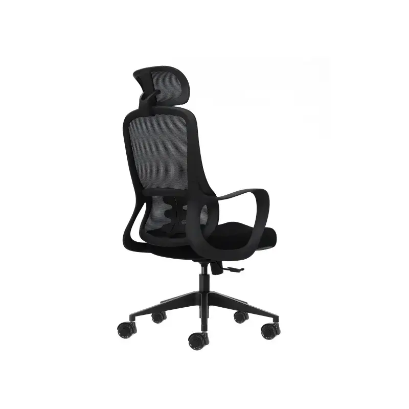 Oqonos Cherg 004 Silla de Oficina Ergonomica con Reposacabezas Cervical Ajustable, Respaldo de Malla Transpirable, Piston de Gas