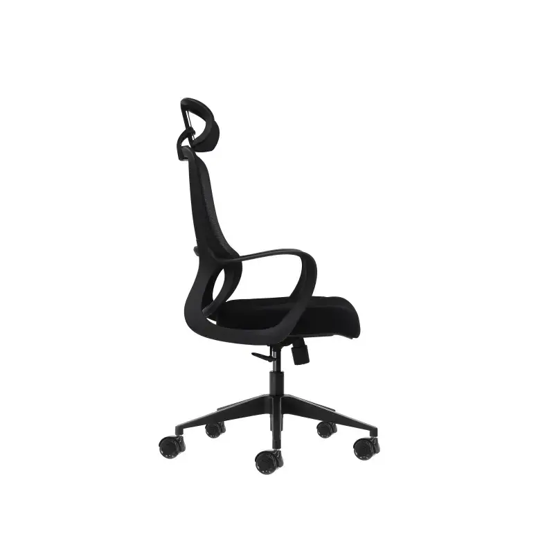 Oqonos Cherg 004 Silla de Oficina Ergonomica con Reposacabezas Cervical Ajustable, Respaldo de Malla Transpirable, Piston de Gas