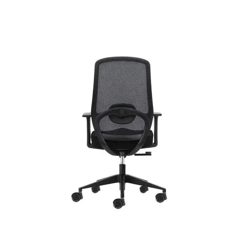 Oqonos Cherg 001 Silla de Oficina Ergonomica con Soporte Lumbar Ajustable en Altura y Profundidad, Respaldo de Malla Transpirabl