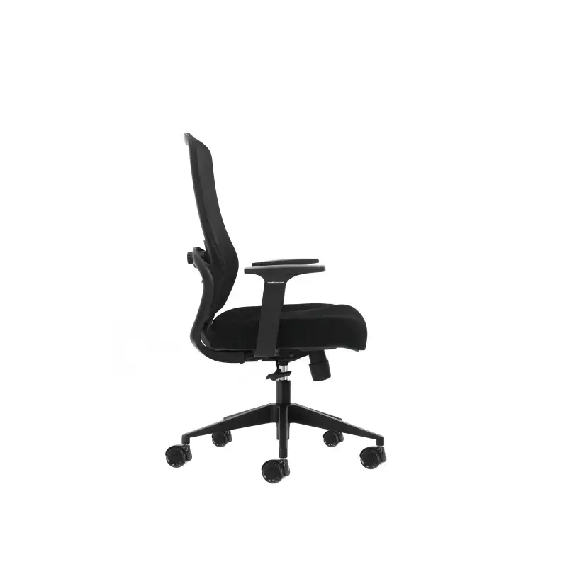 Oqonos Cherg 001 Silla de Oficina Ergonomica con Soporte Lumbar Ajustable en Altura y Profundidad, Respaldo de Malla Transpirabl