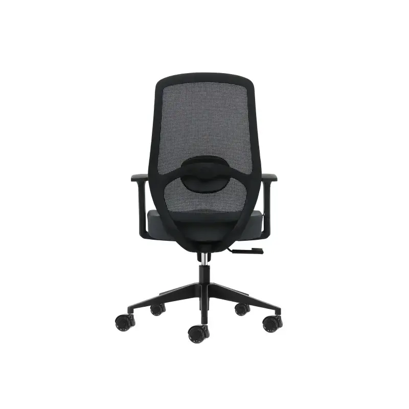 Oqonos Cherg 002 Silla de Oficina Ergonomica con Soporte Lumbar Ajustable en Altura y Profundidad, Respaldo de Malla Transpirabl