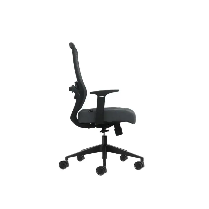 Oqonos Cherg 002 Silla de Oficina Ergonomica con Soporte Lumbar Ajustable en Altura y Profundidad, Respaldo de Malla Transpirabl