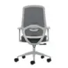 Oqonos Cherg 003 Silla de Oficina Ergonomica con Soporte Lumbar Ajustable en Altura y Profundidad, Respaldo de Malla Transpirabl