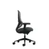 Oqonos Cherg 020 Silla de Oficina Ergonomica con Mecanismo Autobalanceado, Reposabrazos 4D, Asiento Deslizable y Ruedas de Silic