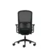 Oqonos Cherg 021 Silla de Oficina Ergonomica con Mecanismo Autobalanceado, Reposabrazos 4D, Asiento Deslizable y Ruedas de Silic