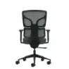 Oqonos Cherg 013 Silla de Oficina Ergonomica con Respaldo y Asiento de Malla Elastica, Reposabrazos 4D, Asiento Deslizable Ergon