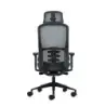 Oqonos Cherg 019 Silla de Oficina Ergonomica con Reposacabezas Cervical Ajustable, Mecanismo Autobalanceado, Reposabrazos 4D, As