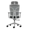 Oqonos Cherg 014 Silla de Oficina Ergonomica con Reposacabezas Cervical Ajustable, Respaldo y Asiento de Malla Elastica, Reposab