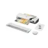 GBC Inspire+ A4 Set de Plastificadora + Recortadora de Esquinas + Cizalla + Paquete de 5 Bolsas de Plastificacion A4 - Hasta Tam